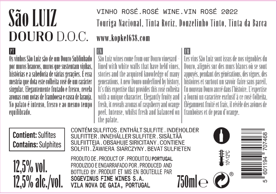 São Luiz Rose Colheita 2022