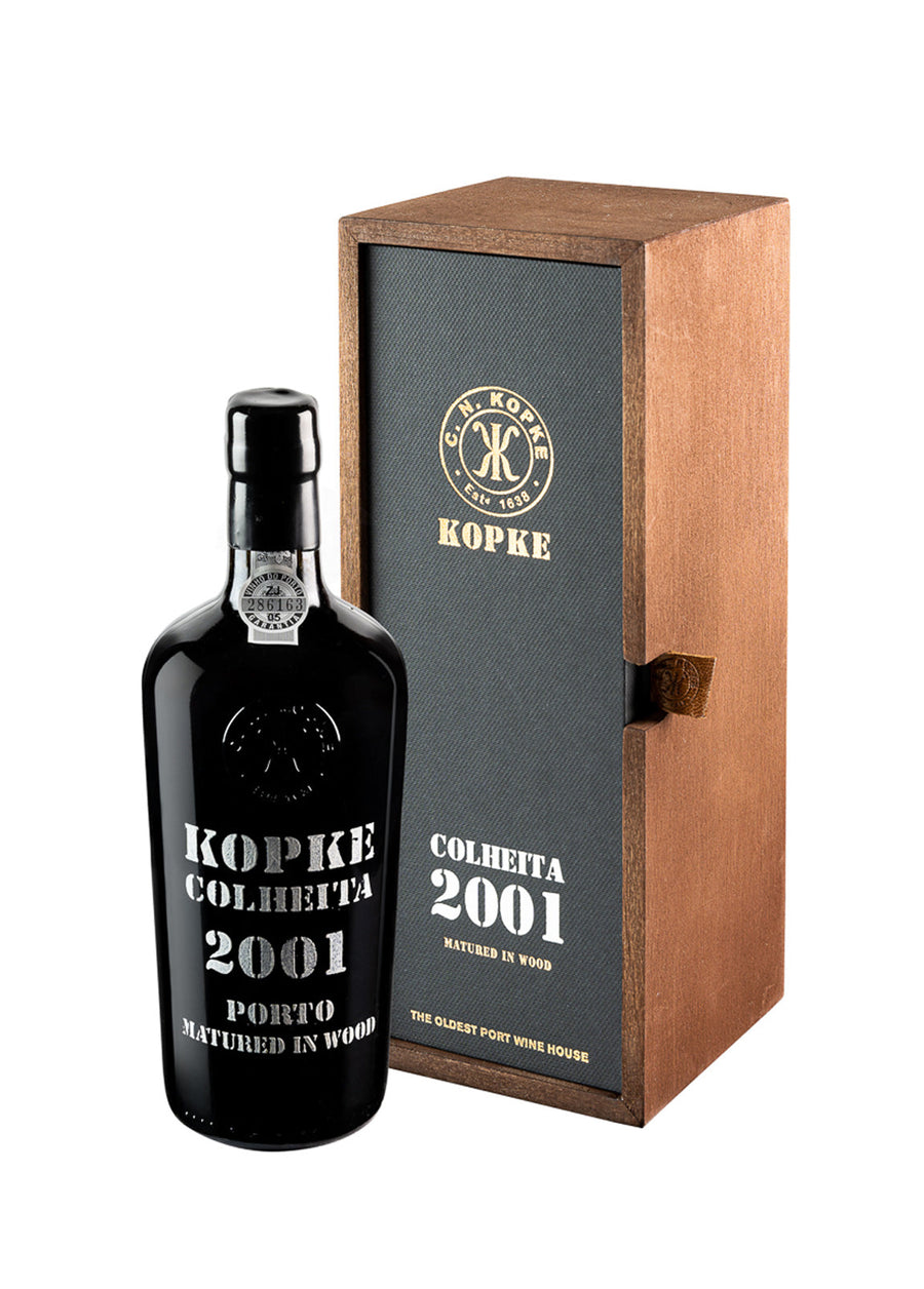 VINHO DO PORTO TINTO - KOPKE TAWNY COLHEITA 2001 0,75L